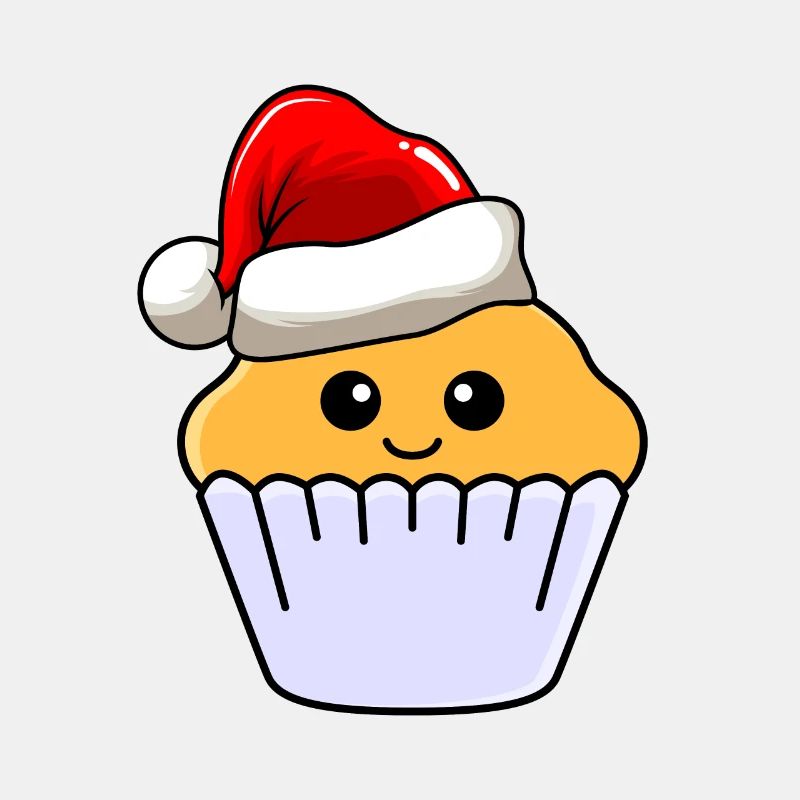 Muffin Christmas Comic Noël