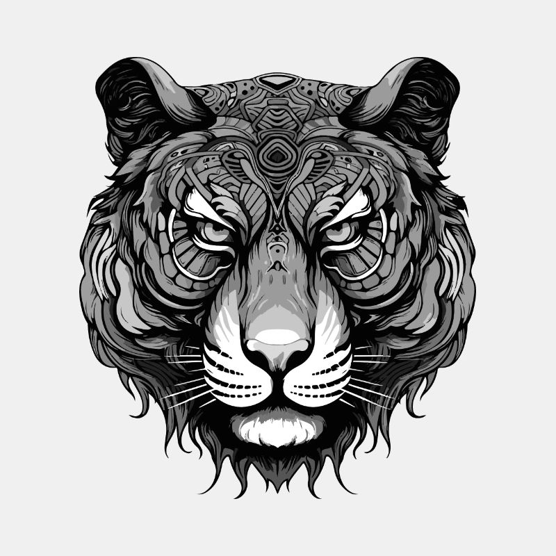Portrait de tigre