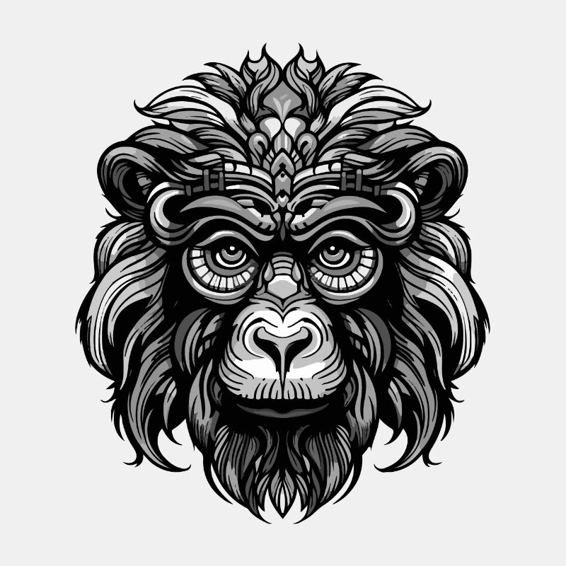 Affe Portrait