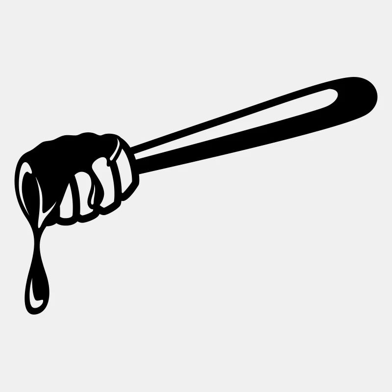 Stick chisel symbol beekeeper