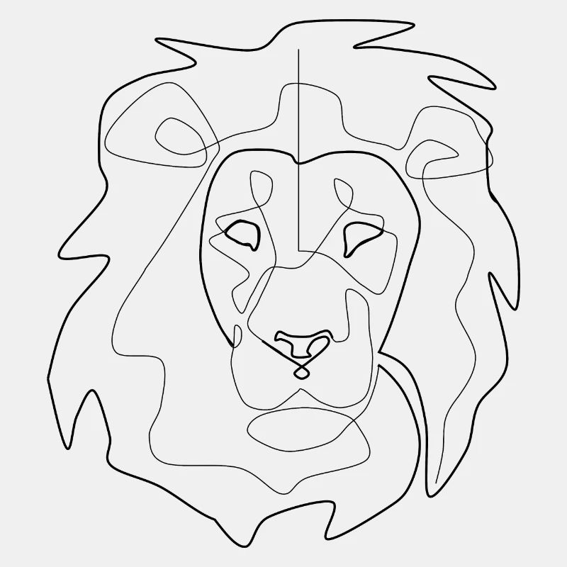 lion black