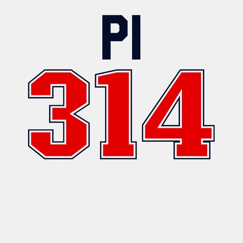 PI 3.14 Jersey Math Student Lehrer PI Day Art Pi