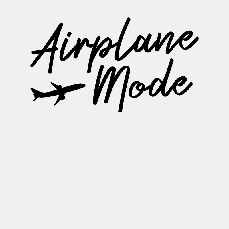 Flugzeugmodus Sommer Urlaubsreise -Fehlermodus