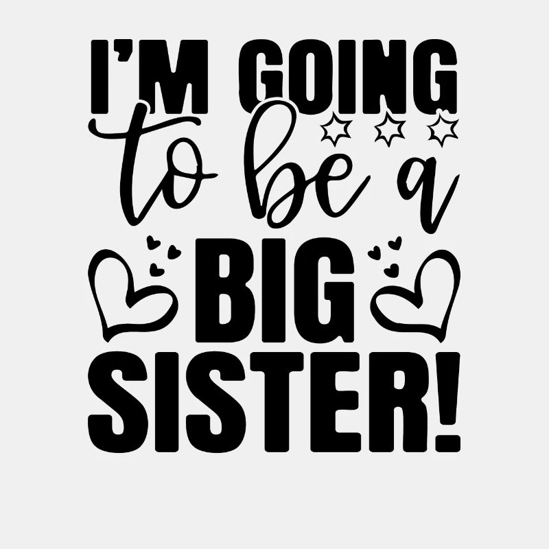 Ich werde eine gro�e Schwester neue gro�e Schweste