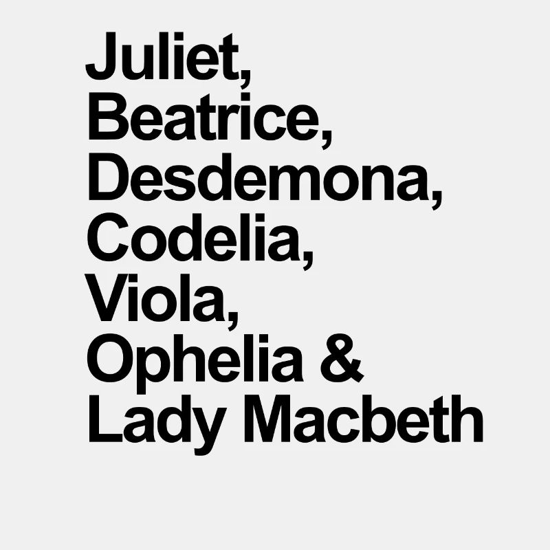 William Shakespeare Frauenfiguren Shakespeare