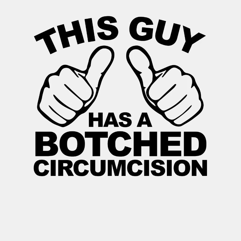Ce gars a une circoncision bâclée, le pe