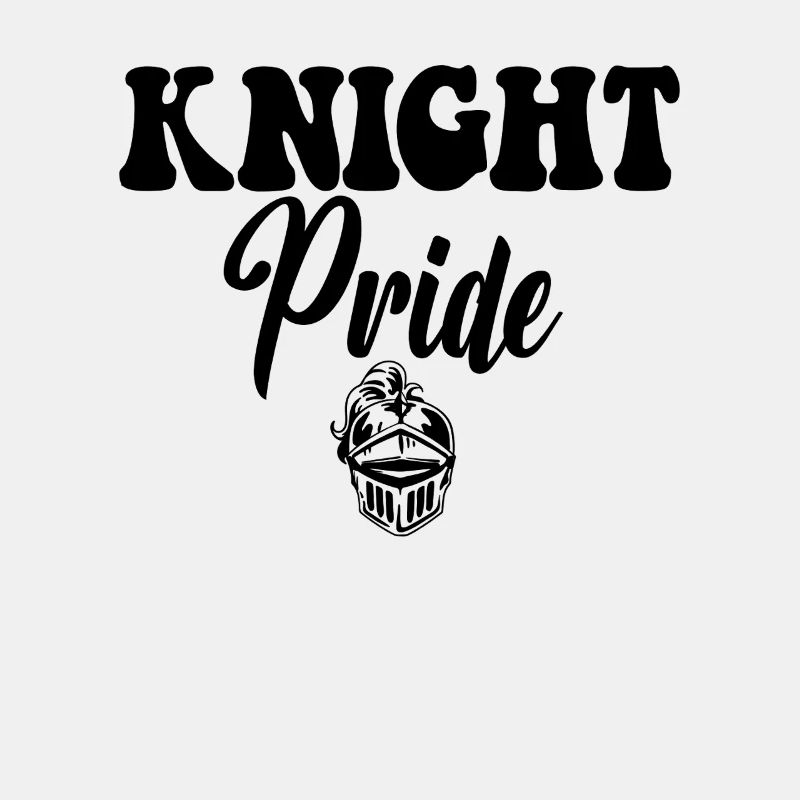 L’équipe sportive des Chevaliers à l’école secondaire Knight Pride