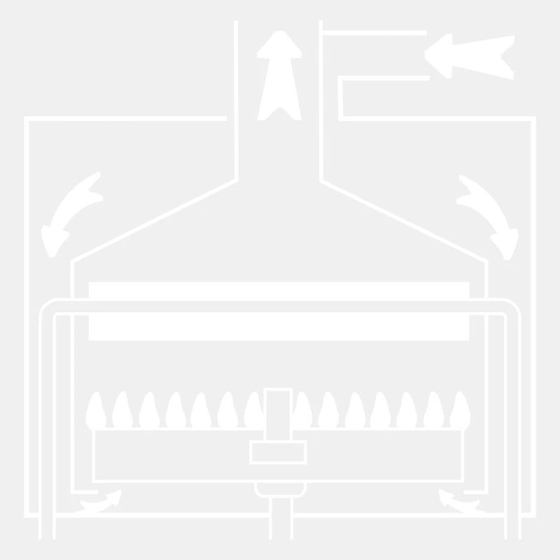 Boiler with a sealed chamber