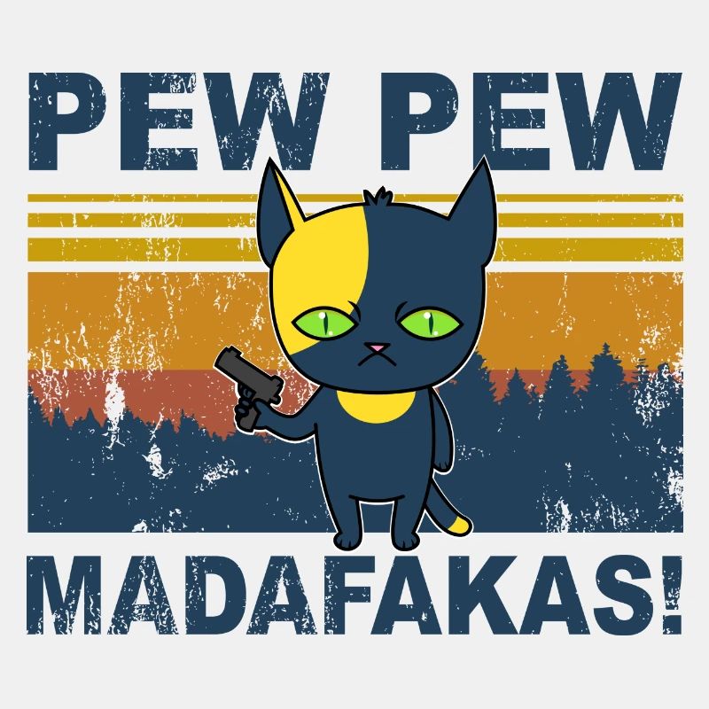 Cat Pew Pew