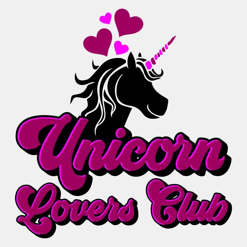 Farben änderbar | Einhorn Lovers Club
