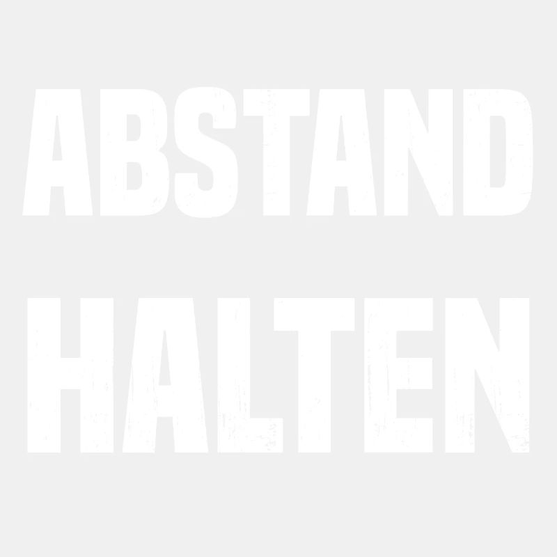 Abstand halten