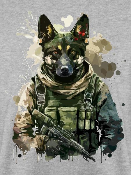 Schäferhund - Soldat