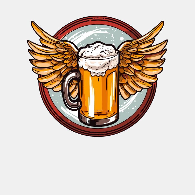 Bier mit Flügeln