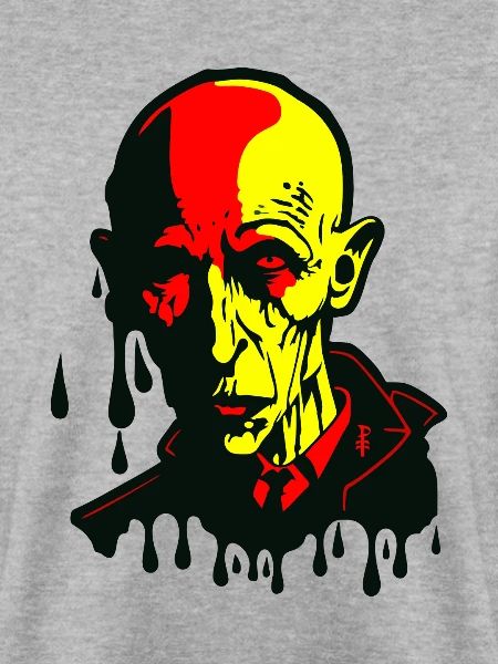 Deutsche Flagge Nosferatu Vampir