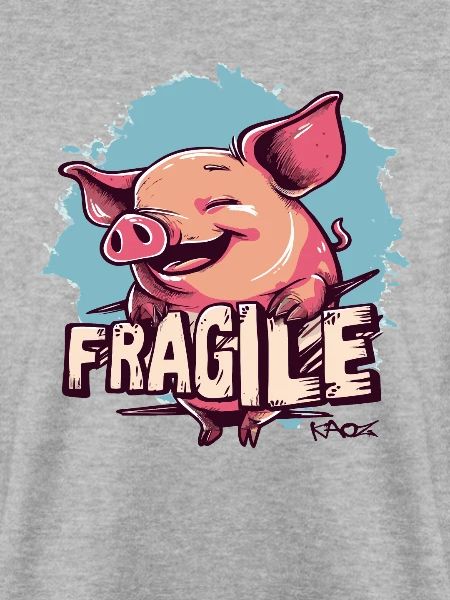 Ein zerbrechliches Schwein