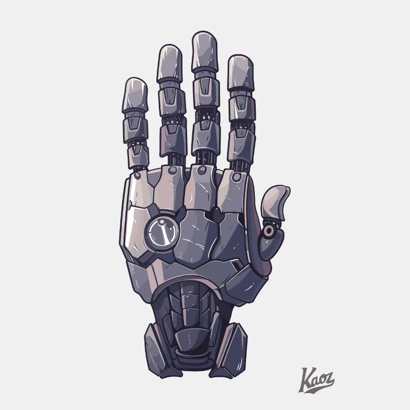Main robot ou cyborg