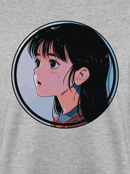 Japanisches Cartoon-Mädchen