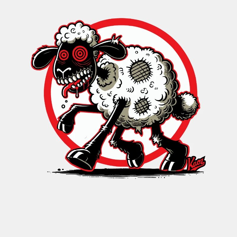 Schere das Zombie-Schaf!