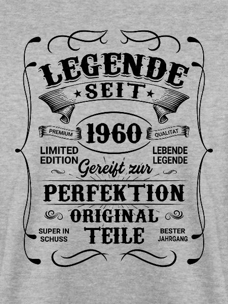 Lebende Legende seit 1960