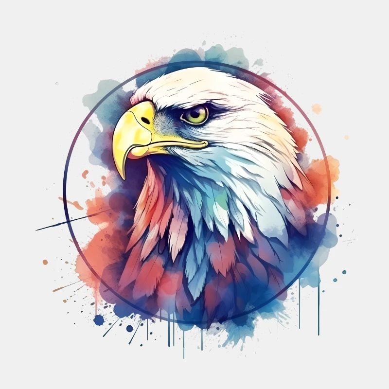 Aigle Oiseau Sauvage Coloré
