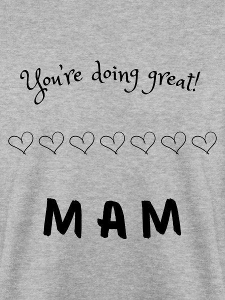 Liebevolle Botschaft für Mama