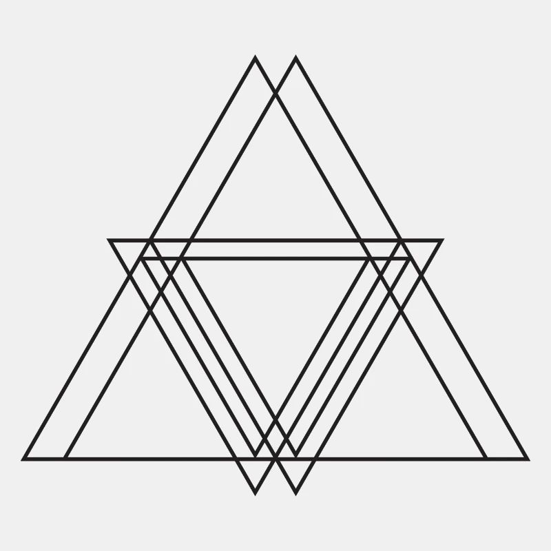 Formes triangle cadeau