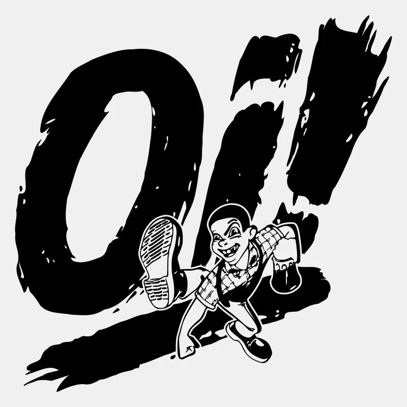 Oi! – Dancing Skinhead (black)