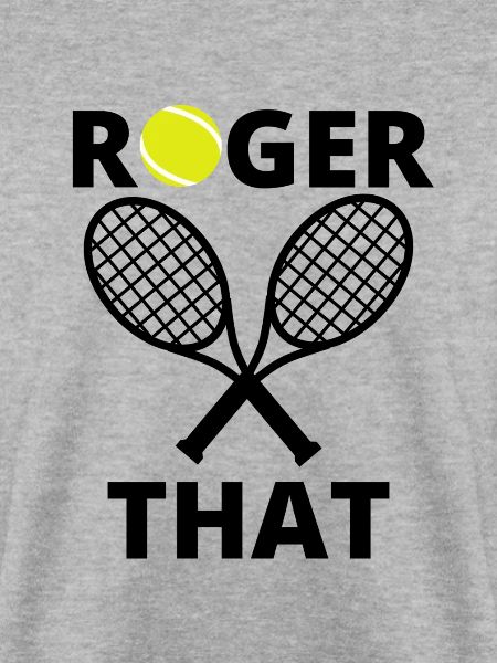 Roger das Tennisgeschenk