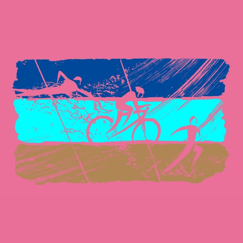 Traithlon Flag