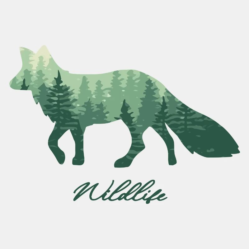Fox forest Wildlife fox