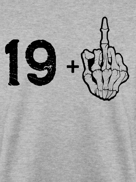 20 Jahre Mittelfinger Rockgitarre