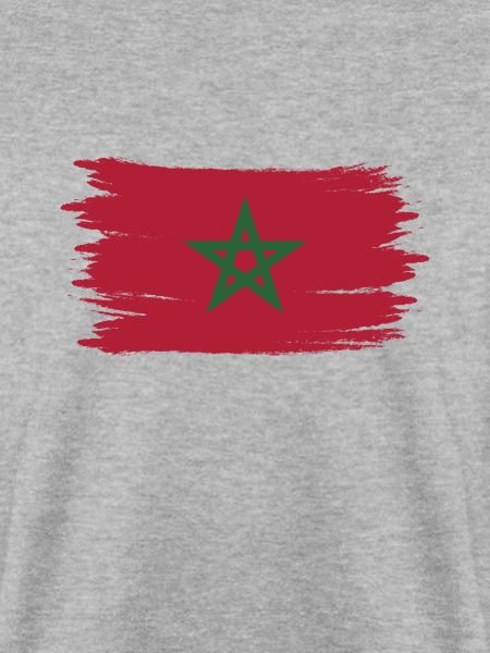 Marokko Flagge grunge T-Shirt