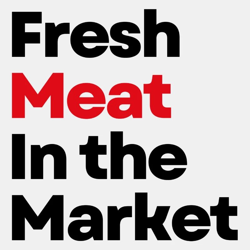 Frischfleisch auf dem Markt