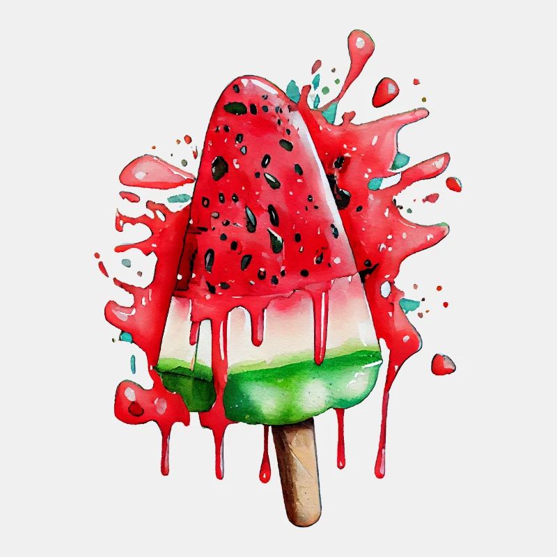 Watermelon Ice Wassermelone Eis