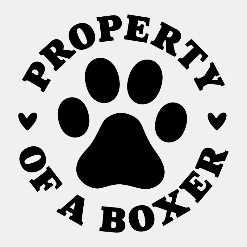 Eigentum eines Boxers