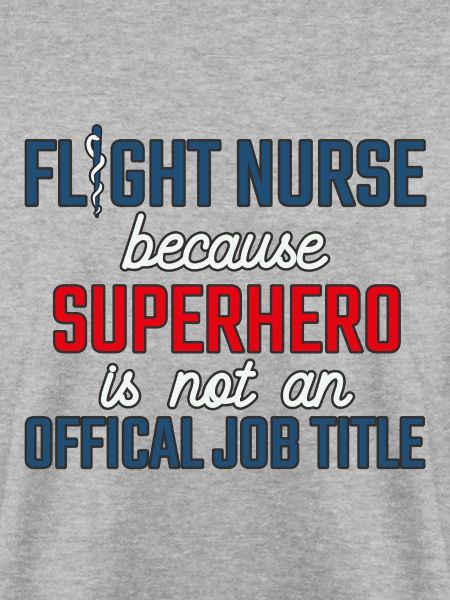 Flight Nurse Superhero Luftrettung