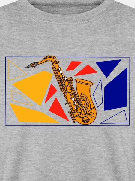 Brass Saxophon Pop Art