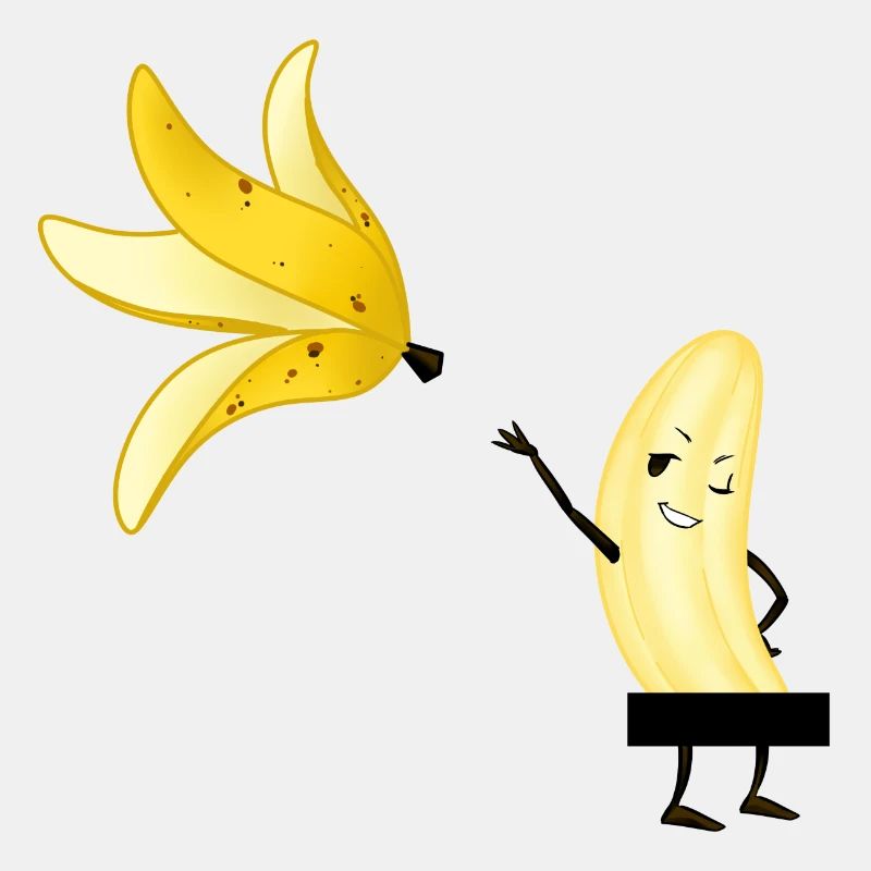 Banane nue striptease rigolote