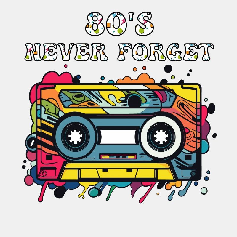The 80s, Never Forget, audio cassette