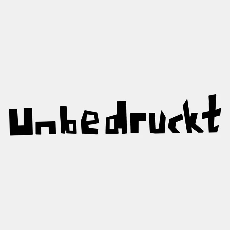 Unbedruckt