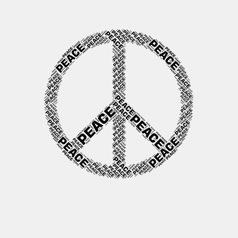 Peacezeichen Weltfrieden