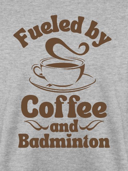Kaffee Badminton Liebhaber
