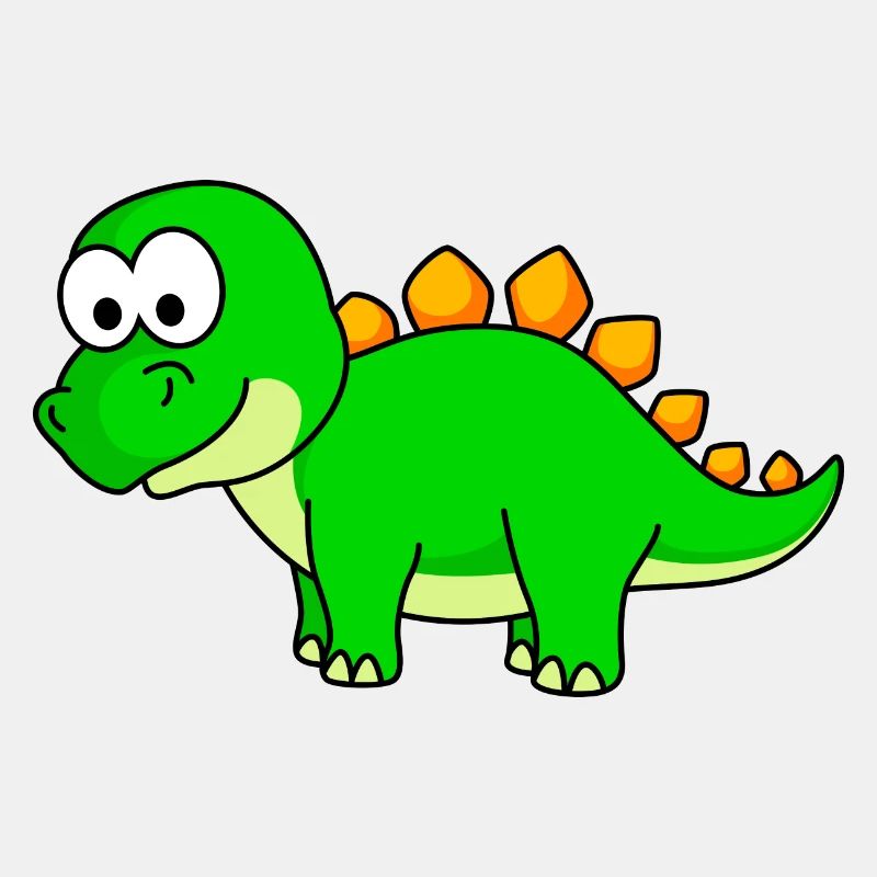 Dinosaurier stegosaurus Comic