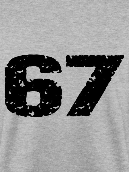 67 Zahl Trikot