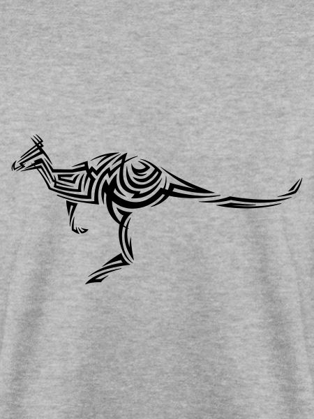 Kangaroo Tribal Tattoo