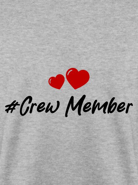 Crew Mitglied Herz Liebe