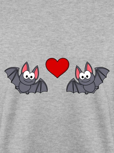 Fledermaus Comic Paar liebe