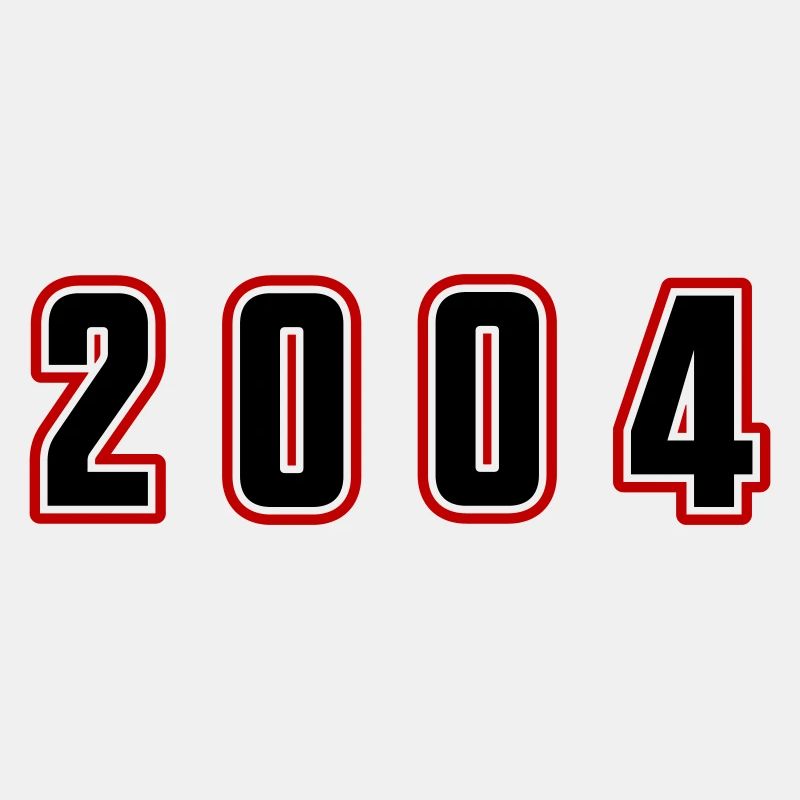 2004 Jahr Zahl