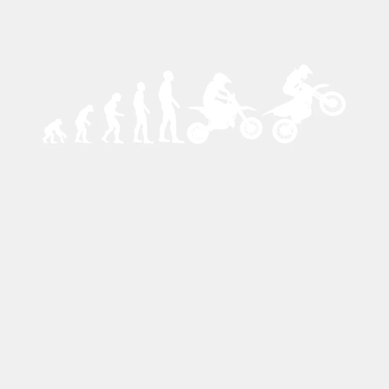 Motorrad Evolution der Menschen - Lustiges
