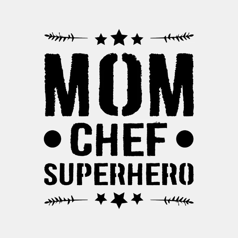Mom Chef Superheld Mama